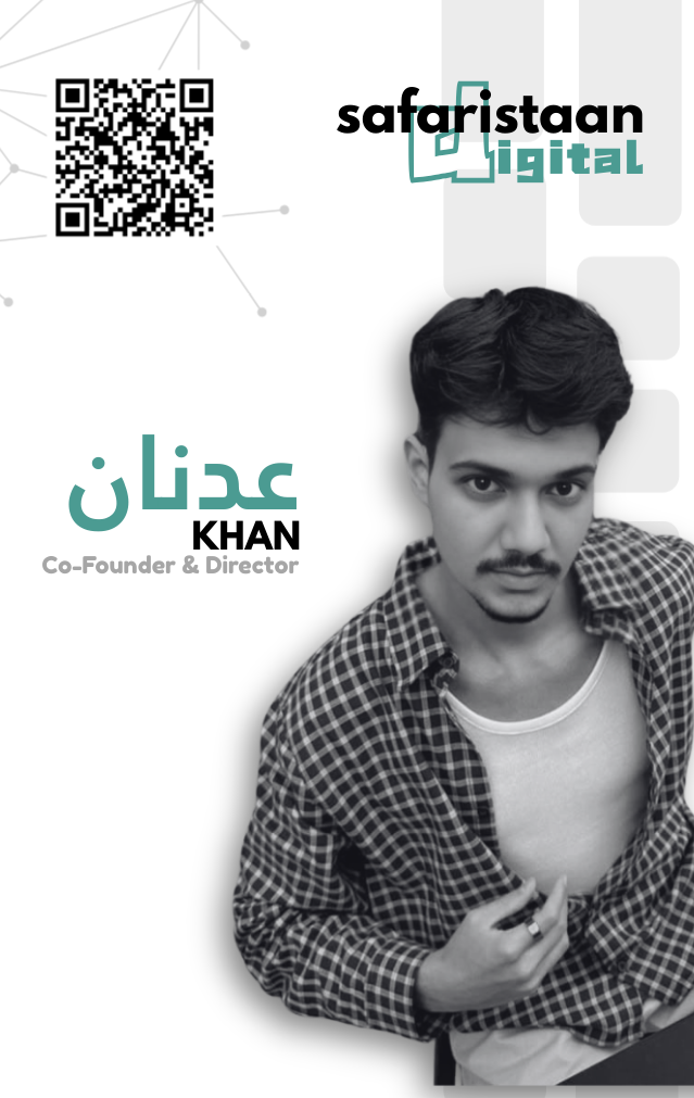 Adnan Khan — Co-Founder & Director